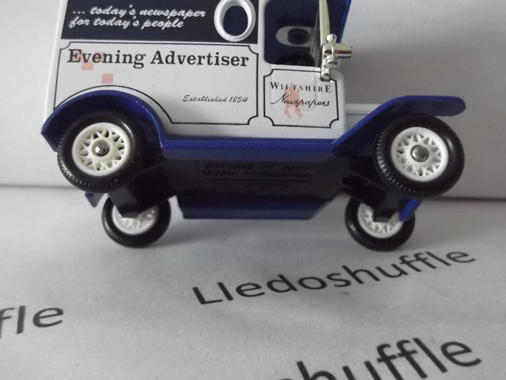 LP06504, Model T Ford Van, Evening Advertiser, Wiltshire Newspapers - Image 2