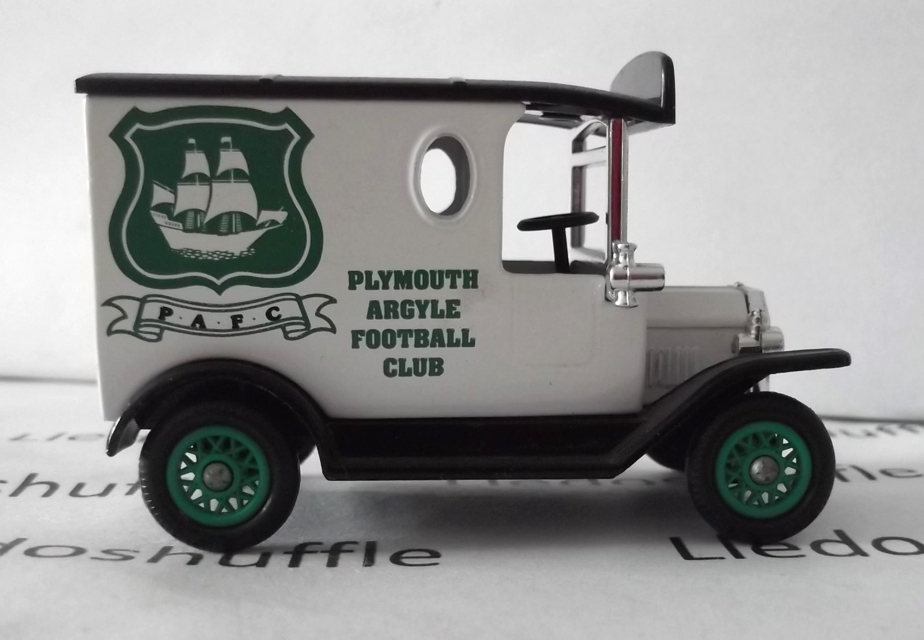 LP06636, Model T Ford Van, Plymouth Argyle Football Club, P.A.F.C., The Pilgrims