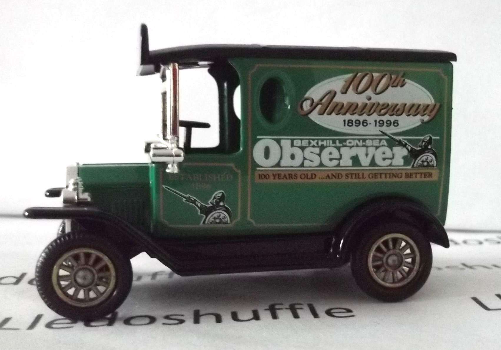LP06717, Model T Ford Van, Bexhill Observer 100 years 1896-1996