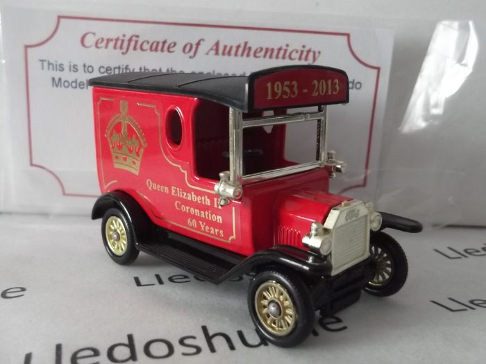 PV006, Code 3, Model T Ford Van, Queen Elizabeth II Coronation, 60 years, 1953-2013 - Image 2