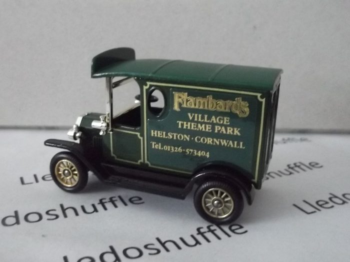 PV006011, Code 3, Model T Ford Van, Flambards Village Theme Park, Helston, Cornwall
