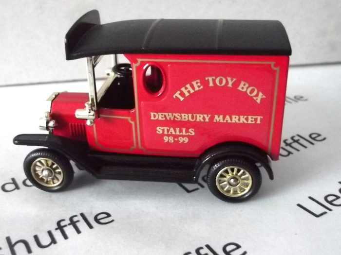 PV006017, Code 3, Model T Ford Van, The Toy Box, Dewsbury Market Stalls, 98/99, BBR Type E-G-C