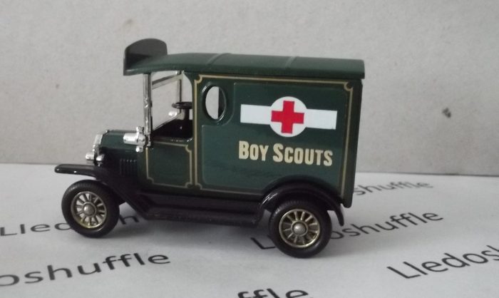 PV006021, Code 3, Model T Ford Van, Boy Scouts Ambulance, BBR Type E-G-C