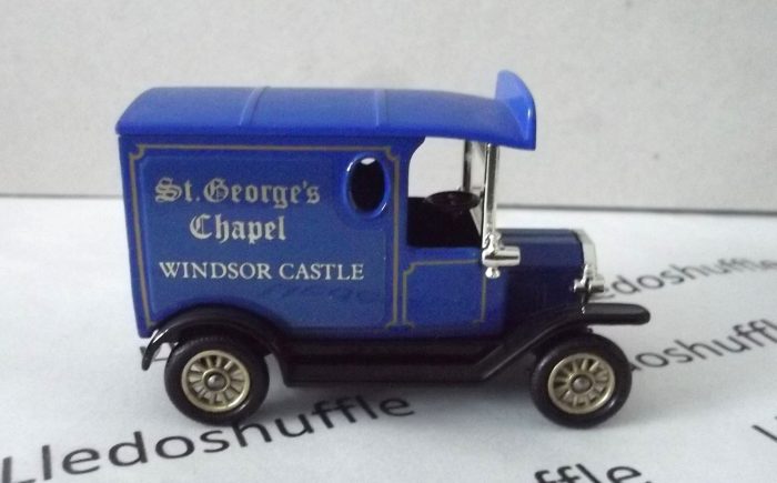 PV006027, Code 3, Model T Ford Van, St George's Chapel, Windsor Castle