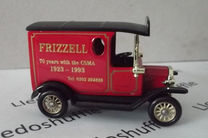 PV006034, Code 3, Model T Ford Van, Frizzell, 70 years with the CSMA, 1923-1993