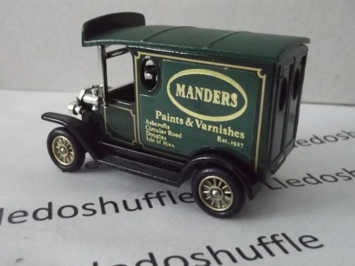 PV006039, Code 3, Model T Ford Van, Manders, Paints & Varnishes, Douglas, Isle of Man