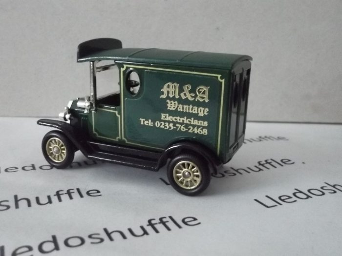 PV006042, Code 3, Model T Ford Van, M & A Wantage Electricians