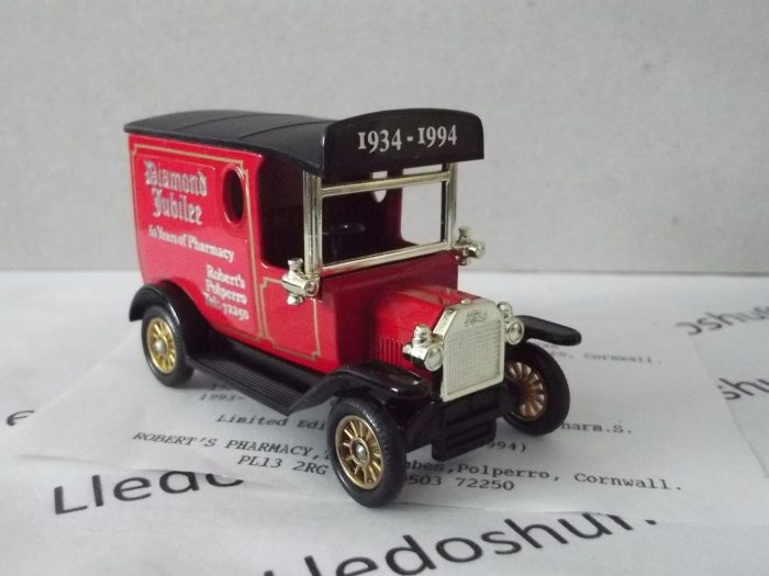 PV006052, Code 3, Model T Ford Van, Roberts Pharmacy, Polperro, Diamond Jubilee - Image 2