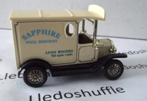 PV006066, Code 3, Model T Ford Van, Sapphire Pool Services, Helston, Cornwall