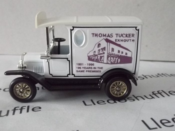 PV006070, Code 3, Model T Ford Van, Thomas Tucker, Exmouth, 1801-1996, 195 years in the same premises