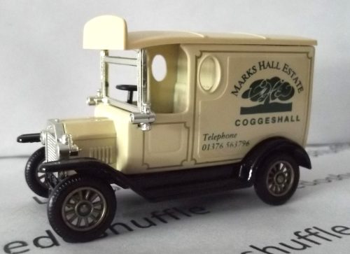 PV006075, Code 3, Model T Ford Van, Marks Hall Estate, Coggeshall, BBR Type E-G-C, variation