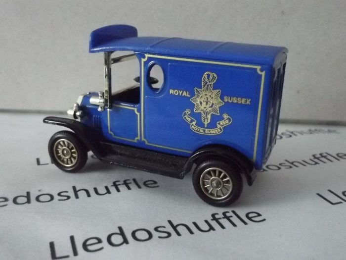 PV006080, Code 3, Model T Ford Van, The Royal Sussex Regiment, RAOB, G.L.E