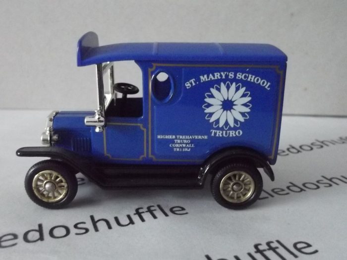 PV006084, Code 3, Model T Ford Van, St Mary's School, Higher Trehaverne, Truro, Cornwall