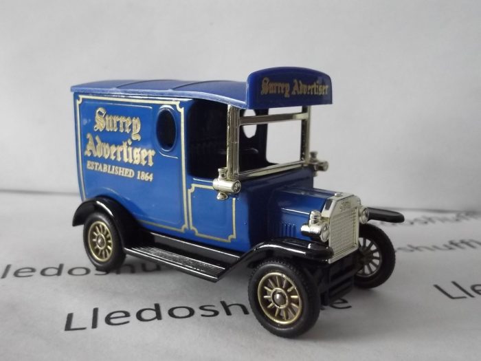 PV006087, Code 3, Model T Ford Van, Surrey Advertiser - Image 2