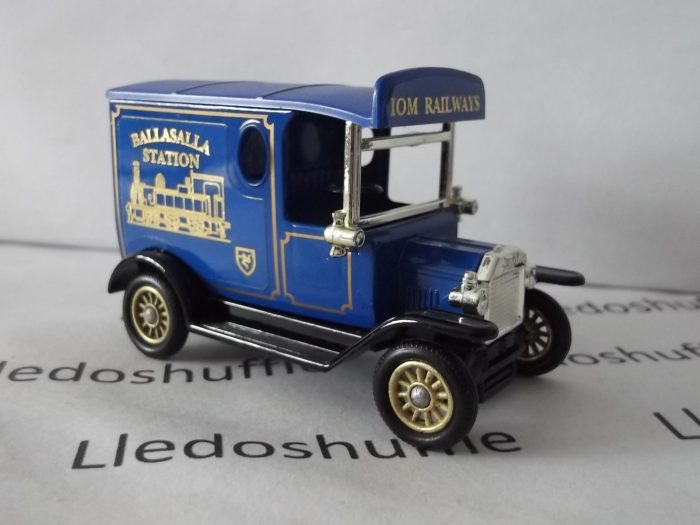 PV006089, Code 3, Model T Ford Van, Ballasalla Station, Isle of Man Railways