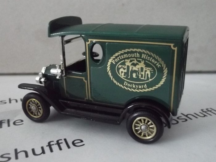 PV006098, Code 3, Model T Ford Van, Portsmouth Historic Dockyard