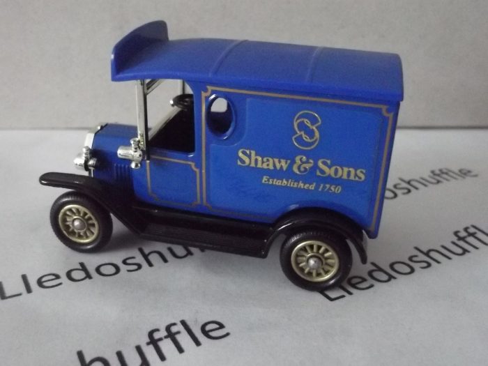 PV006106, Code 3, Model T Ford Van, Shaw & Sons, Printing & Binding Company