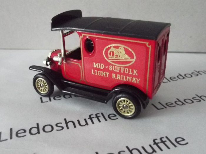 PV006108, Code 3, Model T Ford Van, Mid Suffolk Light Railway, Brockford