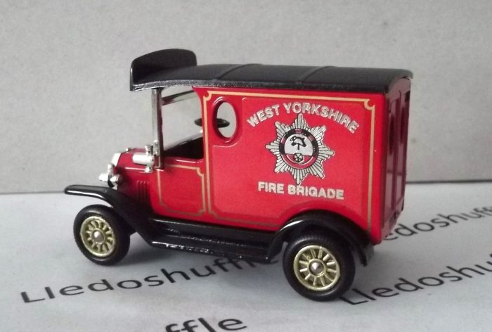 PV006122, Code 3, Model T Ford Van, West Yorkshire Fire Brigade, WYFB