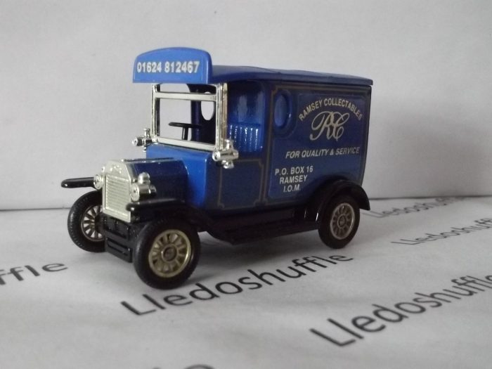 PV006124, Code 3, Model T Ford Van, Ramsey Collectables, Isle of Man