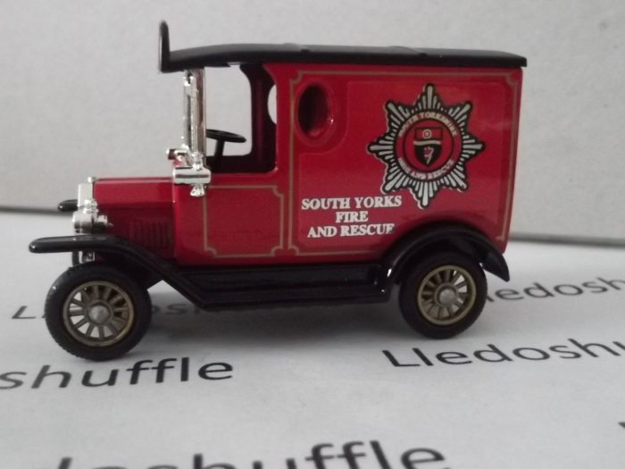 PV006131, Code 3, Model T Ford Van, South Yorkshire Fire and Rescue, South Yorkshire Fire Brigade