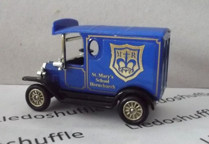 PV006135, Code 3, Model T Ford Van, St Mary's School, Hornchurch