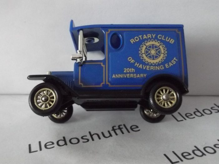 PV006138, Code 3, Model T Ford Van, Rotary Club of Havering East, 20th Anniversary