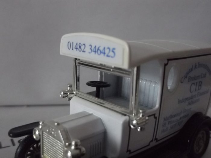 PV006140, Code 3, Model T Ford Van, Capital & Investment Brokers (CIB), Hull - Image 3