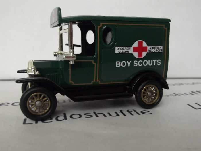 PV006142, Code 3, Model T Ford Van, Order of St John & British Red Cross, Boy Scouts Ambulance