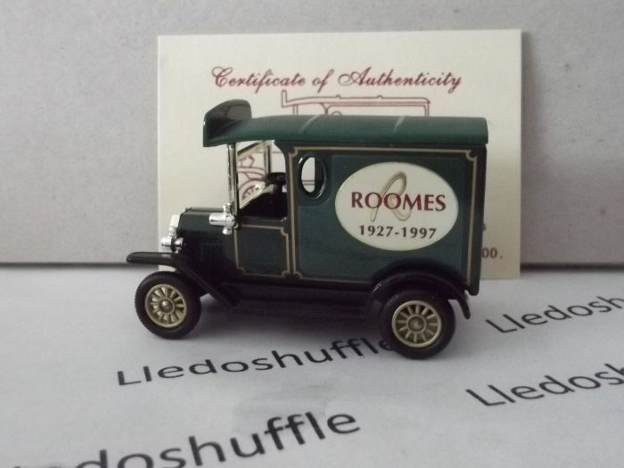 PV006170, Code 3, Model T Ford Van, Roomes Department Store, Upminster, 1927-1997