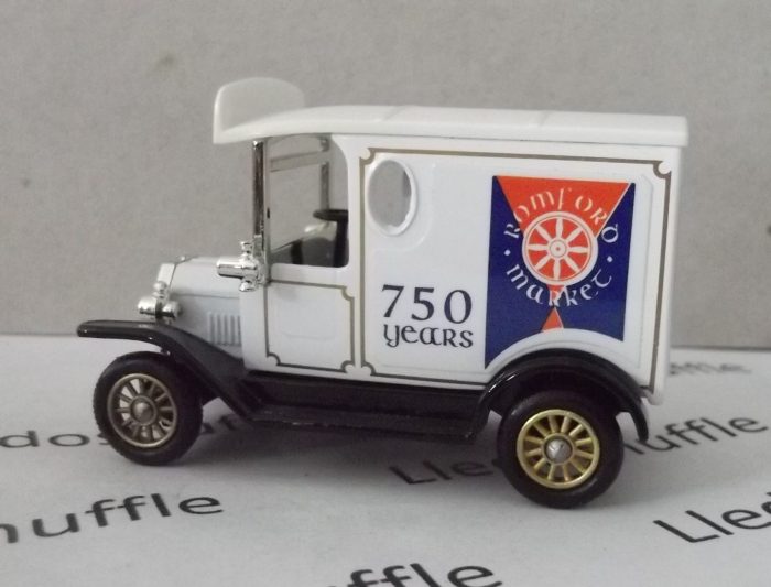 PV006173, Code 3, Model T Ford Van, Romford Market 750 years, 1247-1997