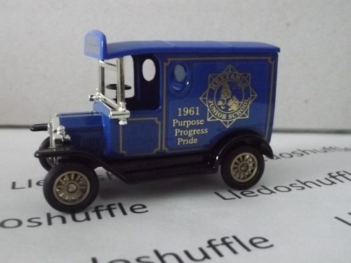 PV006188, Code 3, Model T Ford Van, Hextable Junior School, 1961 Purpose, Progress, Pride