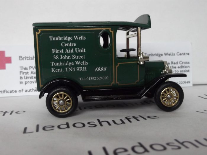PV006195, Code 3, Model T Ford Van, British Red Cross, Kent Branch, Tunbridge Wells Centre, First Aid Unit