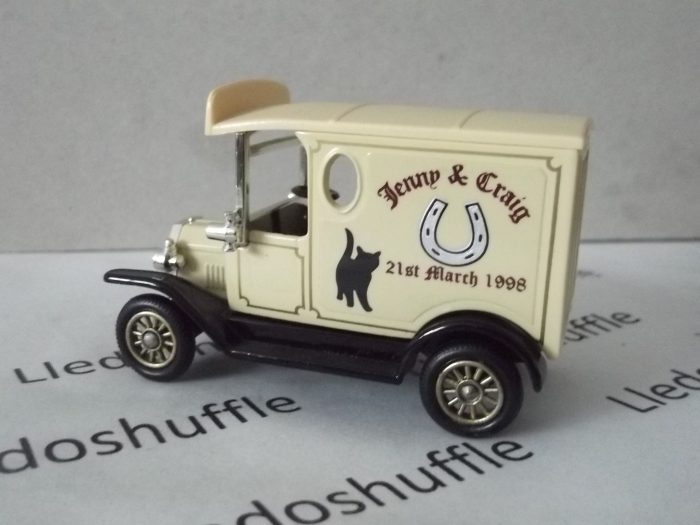 PV006197, Code 3, Model T Ford Van, Jenny & Craig (Married) 21 March 1998