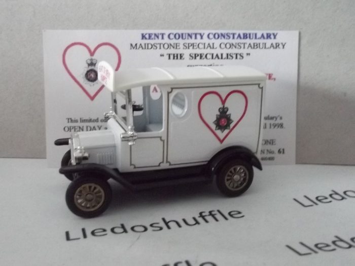 PV006199, Code 3, Model T Ford Van, Heart of Kent Hospice, Kent County Constabulary