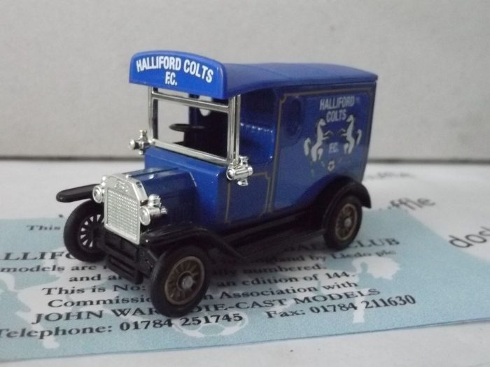 PV006201, Code 3, Model T Ford Van, Halliford Colts FC (Football Club) - Image 3