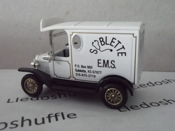 PV006203, Code 3, Model T Ford Van, Sublette EMS, Kansas, USA