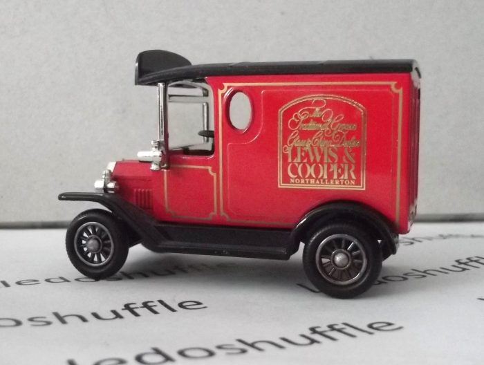 PV006227, Code 3, Model T Ford Van, Lewis & Cooper, Northallerton, 100 years, 1899-1999