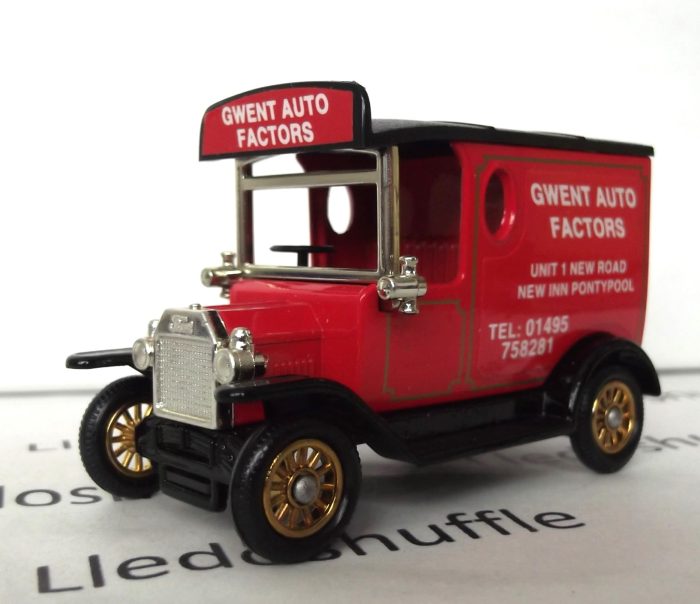 PV006235, Code 3, Model T Ford Van, Gwent Auto Factors, New Inn, Pontypool