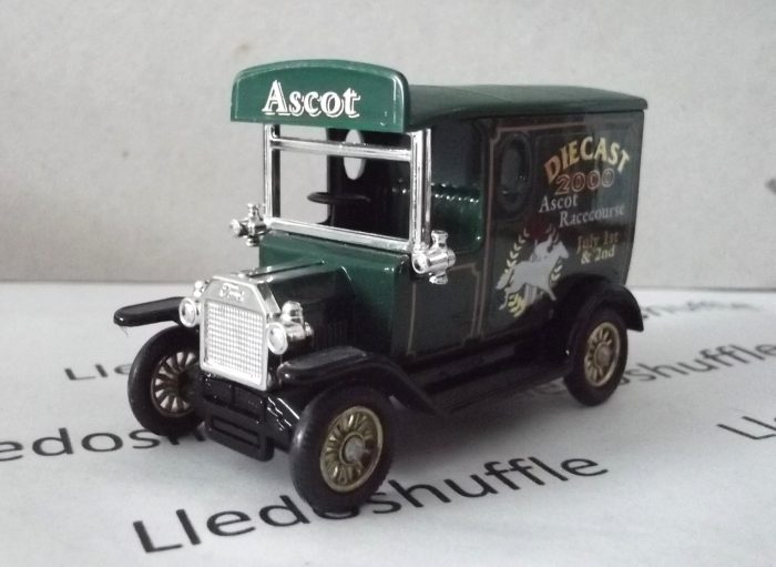 PV006242, Code 3, Model T Ford Van, Diecast 2000, Ascot Racecourse