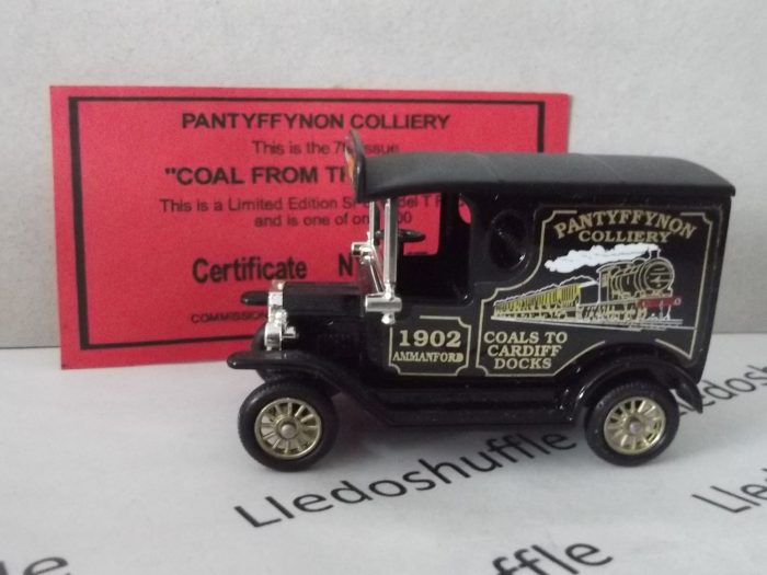 PV006247, Code 3, Model T Ford Van, Pantyffynon Colliery, Coals to Cardiff Docks, 1902 Ammanford, British Coal, Coal from the Valleys Series, 7th Issue