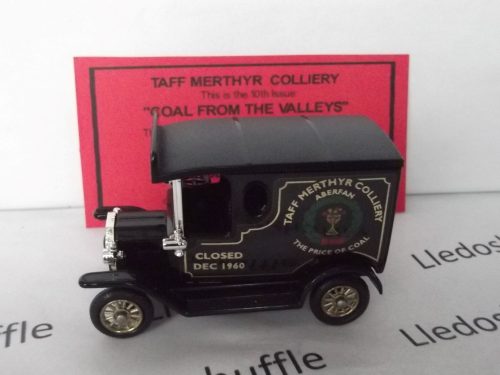 PV006257, Code 3, Model T Ford Van, Taff Merthyr Colliery, Aberfan, The Price of Coal, Closed 1960, Coal from the Valleys Series, 10th Issue