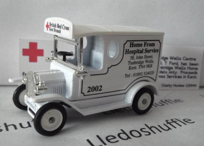 PV006271, Code 3, Model T Ford Van, British Red Cross, Kent Branch, Home from Hospital Service