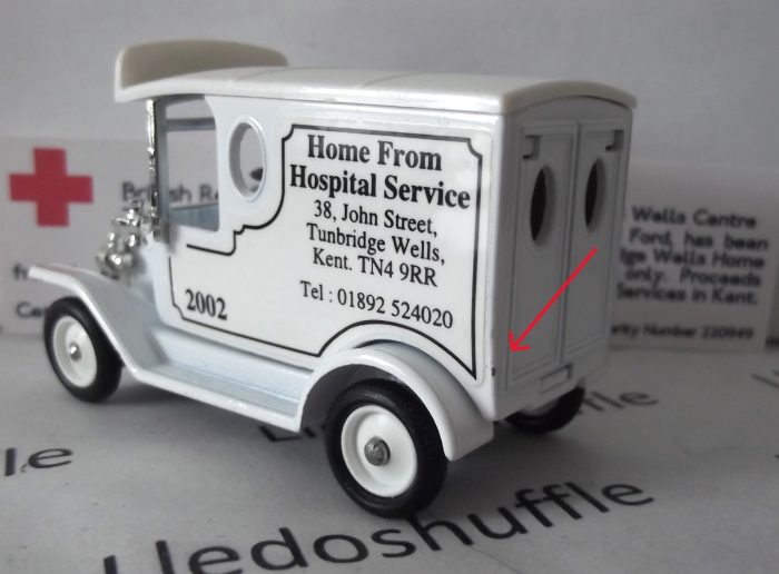 PV006271, Code 3, Model T Ford Van, British Red Cross, Kent Branch, Home from Hospital Service - Image 2