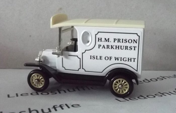 PV006275, Code 3, Model T Ford Van, H.M. Prison Parkhurst, Isle of Wight, Shanklin headboard print