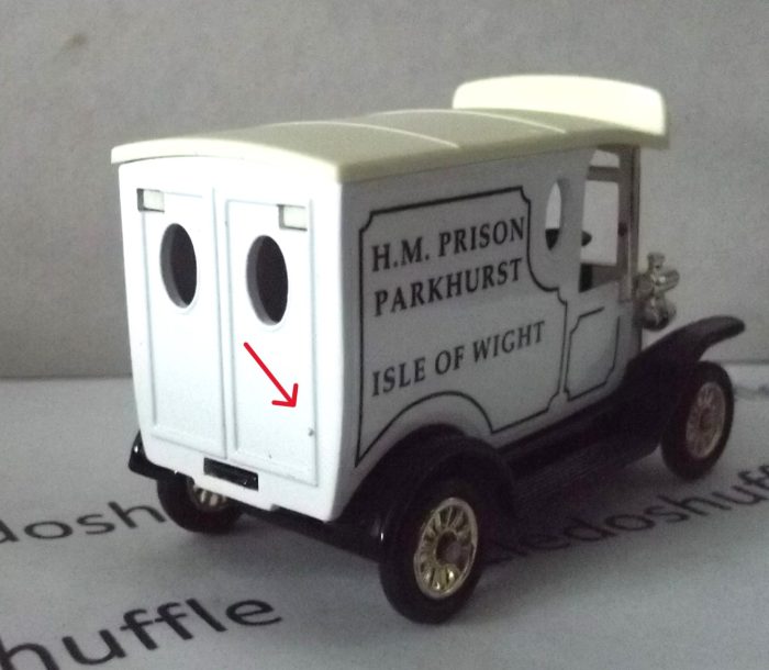 PV006275, Code 3, Model T Ford Van, H.M. Prison Parkhurst, Isle of Wight, Shanklin headboard print - Image 3