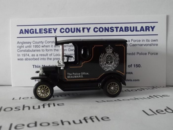 PV006276, Code 3, Model T Ford Van, Anglesey Constabulary, Beaumaris