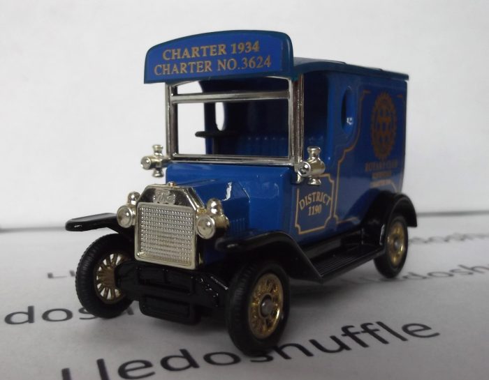 PV006277, Code 3, Model T Ford Van, Rotary Club of Rossendale, Charter 1934, Charter No. 3624, District 1190 - Image 2