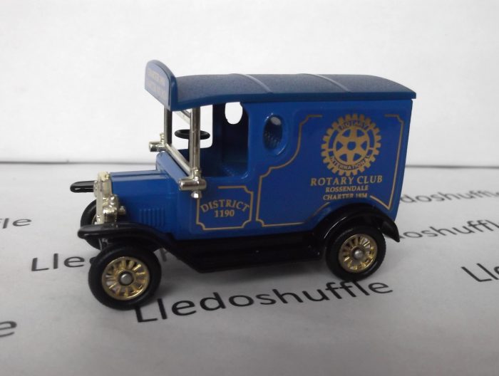PV006277, Code 3, Model T Ford Van, Rotary Club of Rossendale, Charter 1934, Charter No. 3624, District 1190