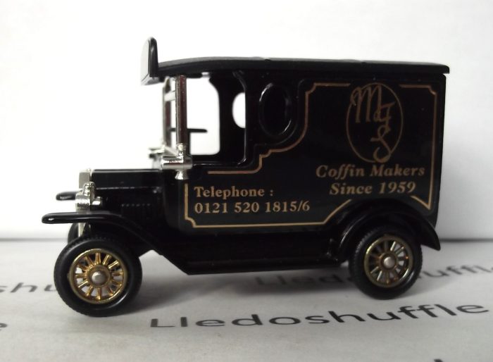 PV006282, Code 3, Model T Ford Van, MFS, Midland Funeral Supplies, Coffin Makers since 1959